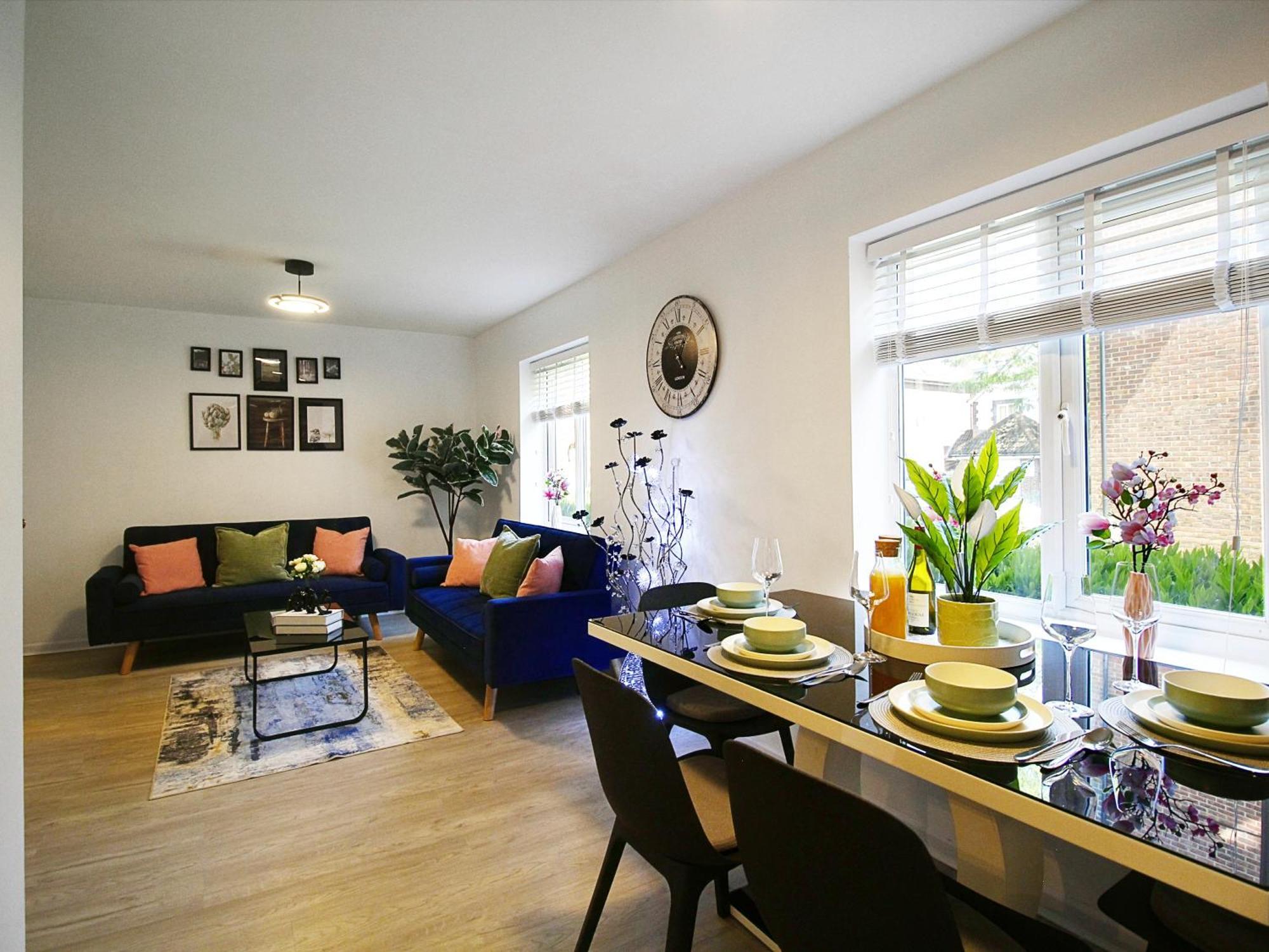Apartamento 2Bdr Flat Rg1 - Free Open Parking Reading Exterior foto
